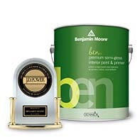 ben Waterborne Interior Paint - Semi-Gloss ben Waterborne Interior Paint - Semi-Gloss