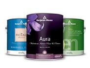 Aura® Interior Paint, Regal® Select Interior Paint, and ben® Interior Paint. Aura® Interior Paint, Regal® Select Interior Paint, and ben® Interior Paint.